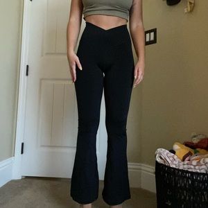 OFFLINE By Aerie Real Me High Waisted Crossover Flare Legging